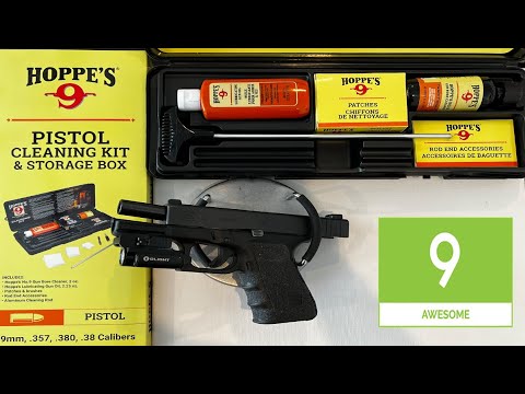 My First Official Glock 23 Cleaning | Is Hoppe's No. 9 Really Worth the Hype?
