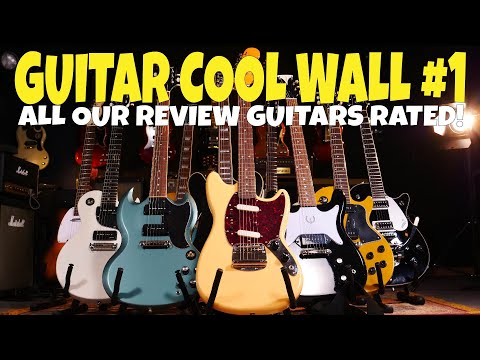 The Guitar Cool Wall #1 - Gibson vs Epiphone vs Gretsch vs Harley Benton - 1K Subs Special!