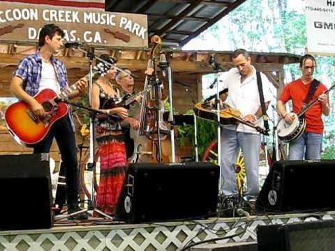 Steel String Session (Stompin at the Savoy) Raccoon Creek Bluegrass Festival, Sept 2010.AVI