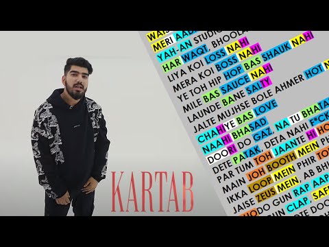 Ahmer x Ikka - 'Kartab' || Ahmer Verse || Rap Rhyme Scheme