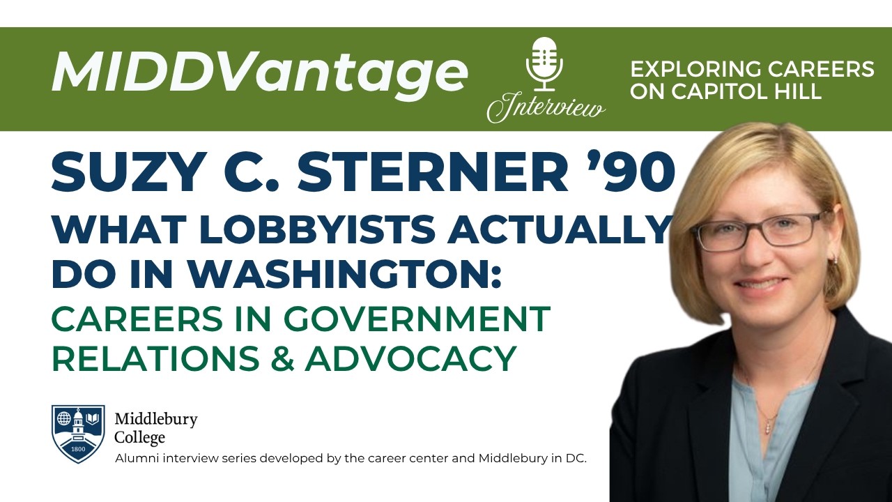 What Lobbyists Actually Do in Washington: Careers in Government Relations & Advocacy | MIDDVantage video thumbnail