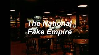 The National - Fake Empire (Lyrics) (Sub. Español) LIVE version.