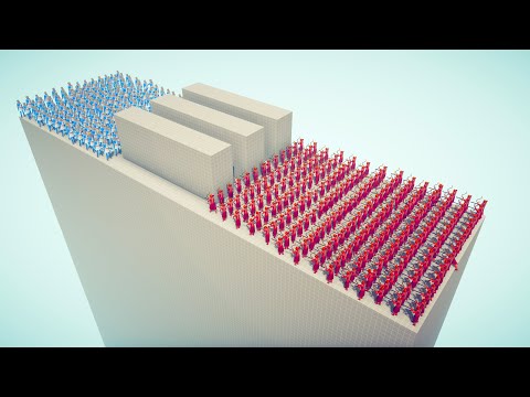 100vs100 RANGED TOURNAMENT - Totally Accurate Battle Simulator TABS