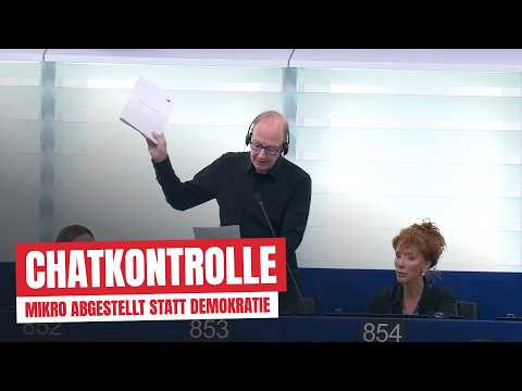 Video Thumbnail: Chatkontrolle - Mikro abgestellt statt Demokratie