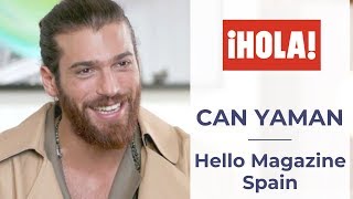 Can Yaman ❖ Speaking English! ❖ Hello Magazine