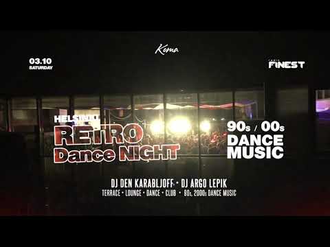 Karabljoff Promo Retro Dance Night @ Koma Helsinki Finland