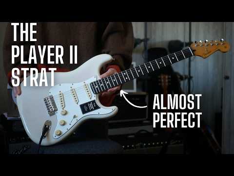 The Fender Player ii Strat is REALLY Impressive  - My Honest Thoughts After a Month