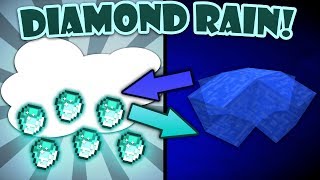 If Rain and Diamonds Switched Places - Minecraft