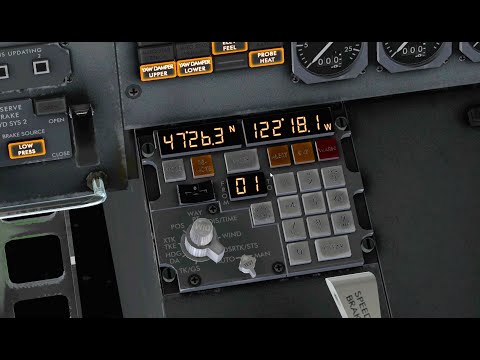 CIVA INS Basics:  Programing and In-Flight Navigation ~ Felis 747-200 for X-Plane