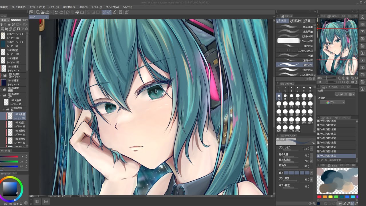 お絵描き　仕上げだけやります。