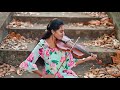 Kanmani Anbodu Guna Manjummel Boys Violin Cover Ketharini Sharma Ilayaraja