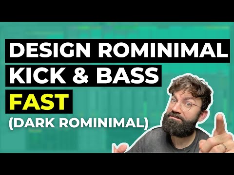 How to make Rominimal Kick & Bass inside Ableton live in under 15 minutes