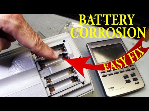 How do I Clean Corroded Battery Contacts EASY FIX 2022