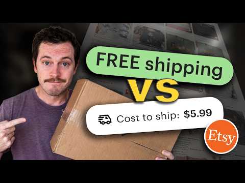 Free vs Paid Shipping on Etsy — What Actually Works?
