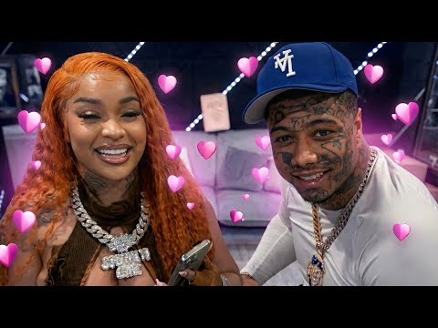 Blueface and Stunna Girl REUNITE on Stream...