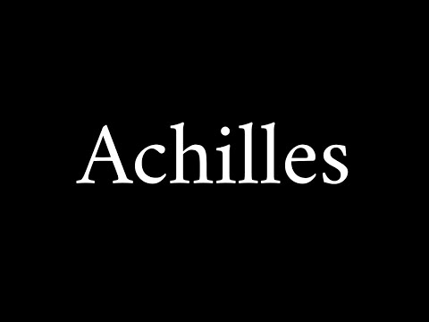 How to Pronounce Achilles (Mythology Name)