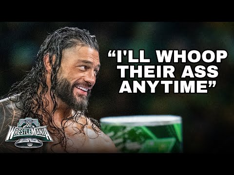 Overheard at WrestleMania: Reigns, Rock, Rhodes and Rollins CAUGHT ON MIC