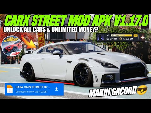 Update! Carx Street MOD APK v1.17.0 GamePlay - Unlimited Money, Unlocked All Cars Work Ios & Android