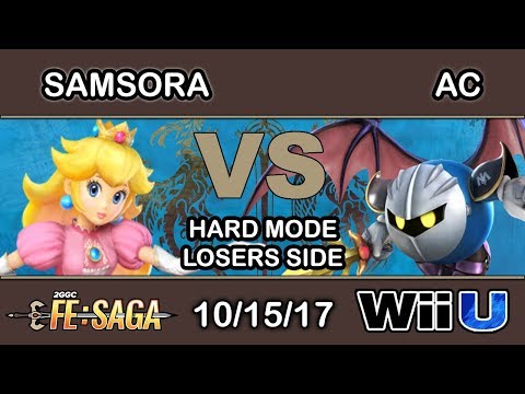2GGC: FE Saga - Samsora (Peach) Vs. AC (Meta Knight) - Hard Mode Losers
