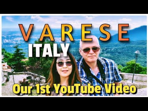 🇮🇹 VARESE Italy | Summer Walk Tour | Our First YouTube Video