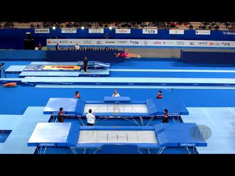 GOMES Camilla (BRA) W - 2019 Trampoline Worlds, Tokyo (JPN) - Qualification Trampoline R1
