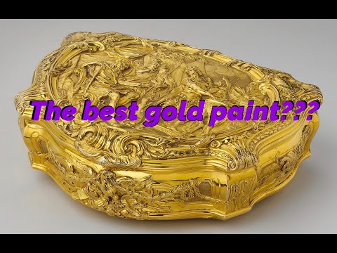 The quest for the best gold paint