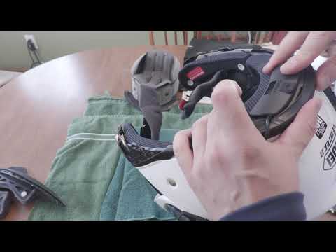 Install SENA SRL MESH install into a SHOEI NEOTEC 2 Helmet