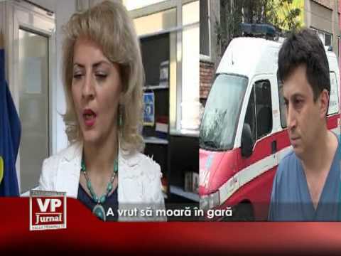 A vrut să moară în gară