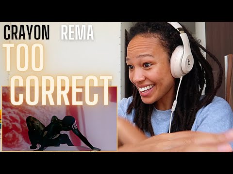 American in Dubai REACTING to: 🇳🇬Crayon ft. Rema - Too Correct (Official Video)