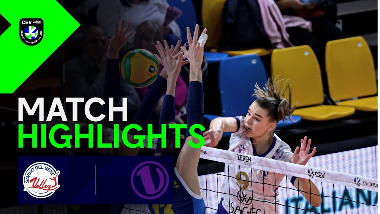 Highlights |Savino Del Bene SCANDICCI vs. Volero LE CANNET | CEV ZEREN Group CLVolleyW 2026