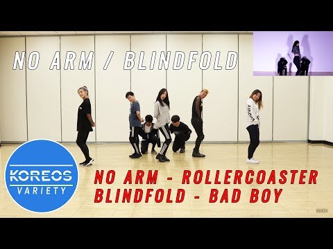 [Koreos Variety] S2 EP21 - No Arm CHUNG HA Roller Coaster + Blindfold Red Velvet Bad Boy