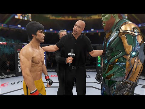 Bruce Lee vs. Iron Hulk - EA Sports UFC 4 - Epic Fight 🔥🐲