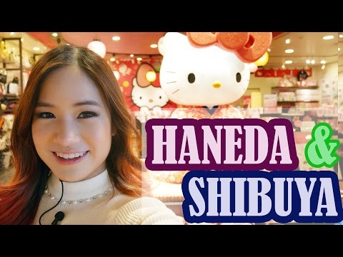 日本Vlog。我上了日本電視臺！| 羽田機場&澀谷❤️。 (Japan Vlog: I'm on JAPANESE TV! | Haneda Airport & Shibuya ❤️)