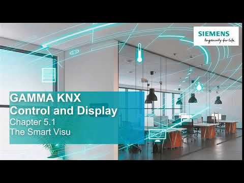 5.1 Siemens GAMMA KNX IP Control Center V4 - Smart Visu