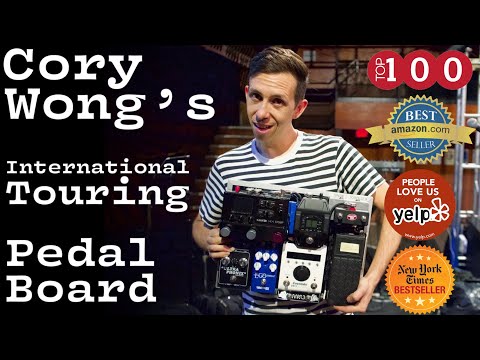 Vulfpeck's Cory Wong Travel Size Pedalboard Build — Vertex Effects