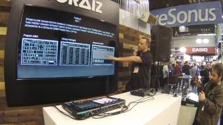 NAMM 2017 Pioneer DJ Toraiz AS-1 Analog Monophonic Synth