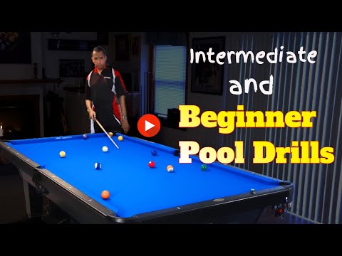 Drills for Beginner Pool Players  - (Pool Lessons)