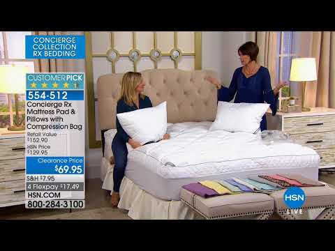 HSN | Concierge Collection Bedding 03.05.2018 - 12 PM