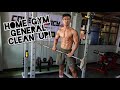 HOME GYM GENERAL CLEAN UP | BACK WORKOUT | DAILY GRIND