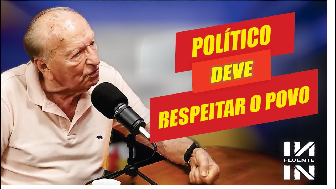 O POLÍTICO DEVE RESPEITAR O POVO! - Corte PodCast inFLUENTE
