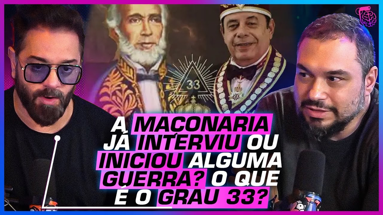 COMO FUNCIONA os GRAUS e RITUAIS DENTRO da M4ÇON4R1A! - FRATER MAGOG, DEL DEBBIO e CEZAR MINGARDI