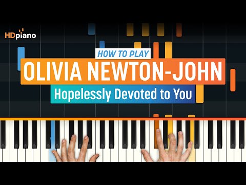 Hopelessly Devoted To You (Grease Soundtrack) - Olivia Newton-John piano tutorial