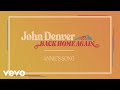 John Denver - Annie's Song (Official Audio)