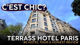 TERRASS HOTEL Paris, France 🇫🇷【4K Hotel Tour & Honest Review】Montmartre's Charmi