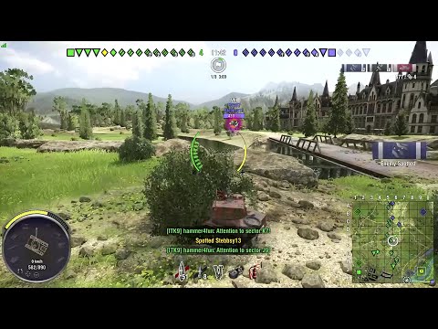 WoT Console AMX 13 57 Ace Tanker - Caen Encounter