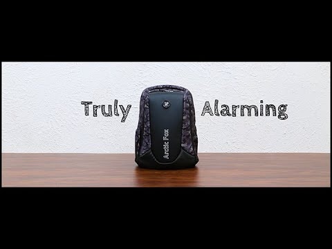 Introducing the new Anti-Theft Alarm Backpack