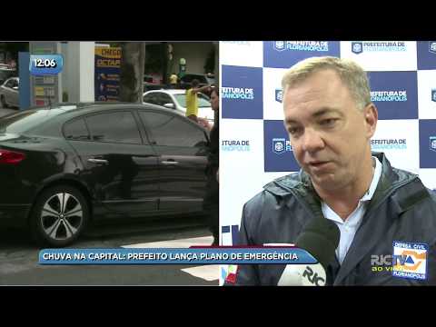 Chuva na Capital: Prefeito lança plano de emergência