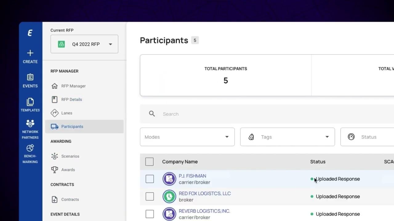 Emerge product dashboard, from official YouTube demo