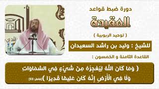 وماكان الله ليعجزه من شئ في السموات والارض image