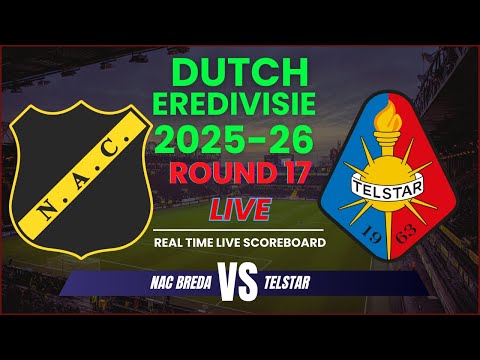 NAC Breda vs Telstar Live Scores | 2025-26 Eredivisie Round 17